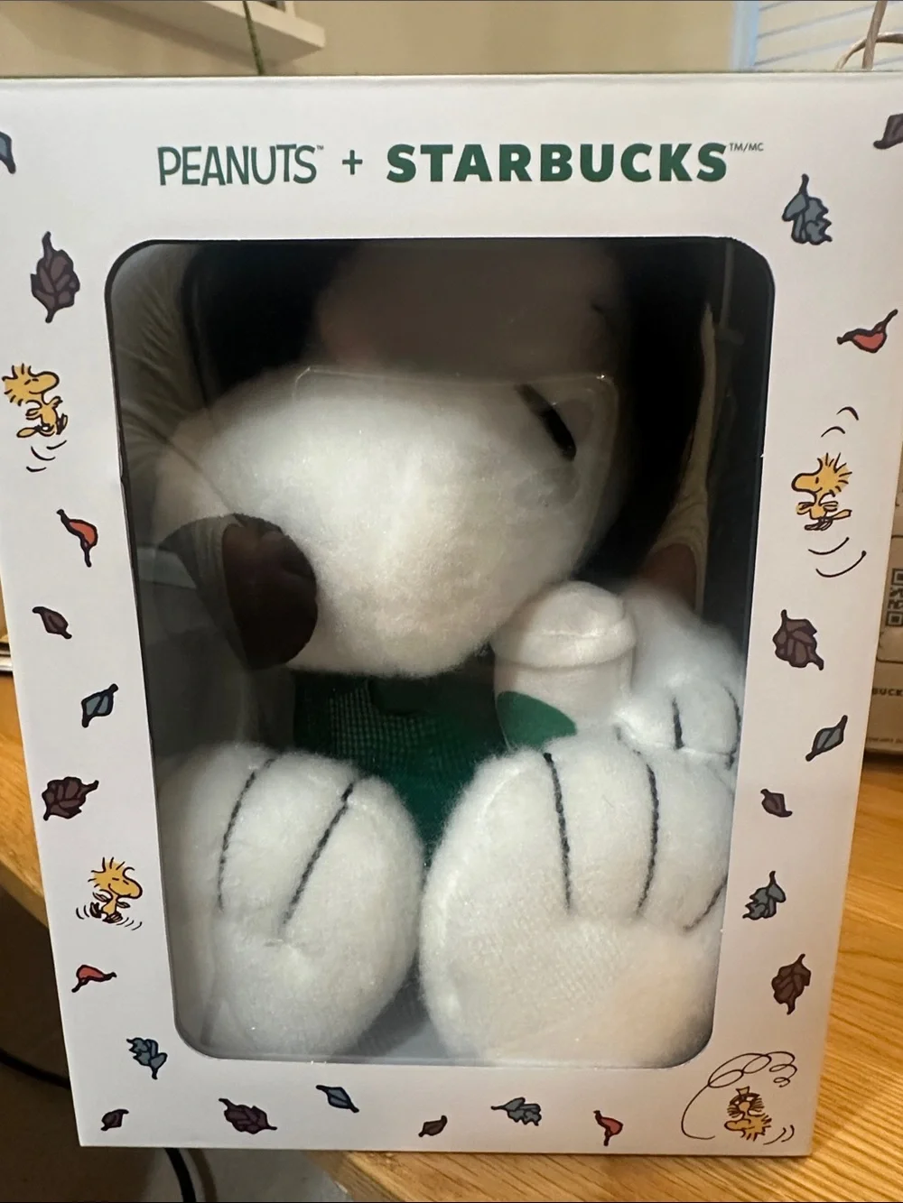 Starbucks soft snoopy